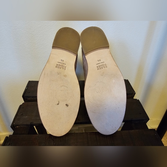 Eileen Fisher Rich Suede Booties - Picture 6 of 6